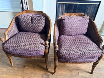 2 classical style chairs
