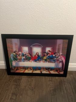 The Last Supper Framed Wall Art Print