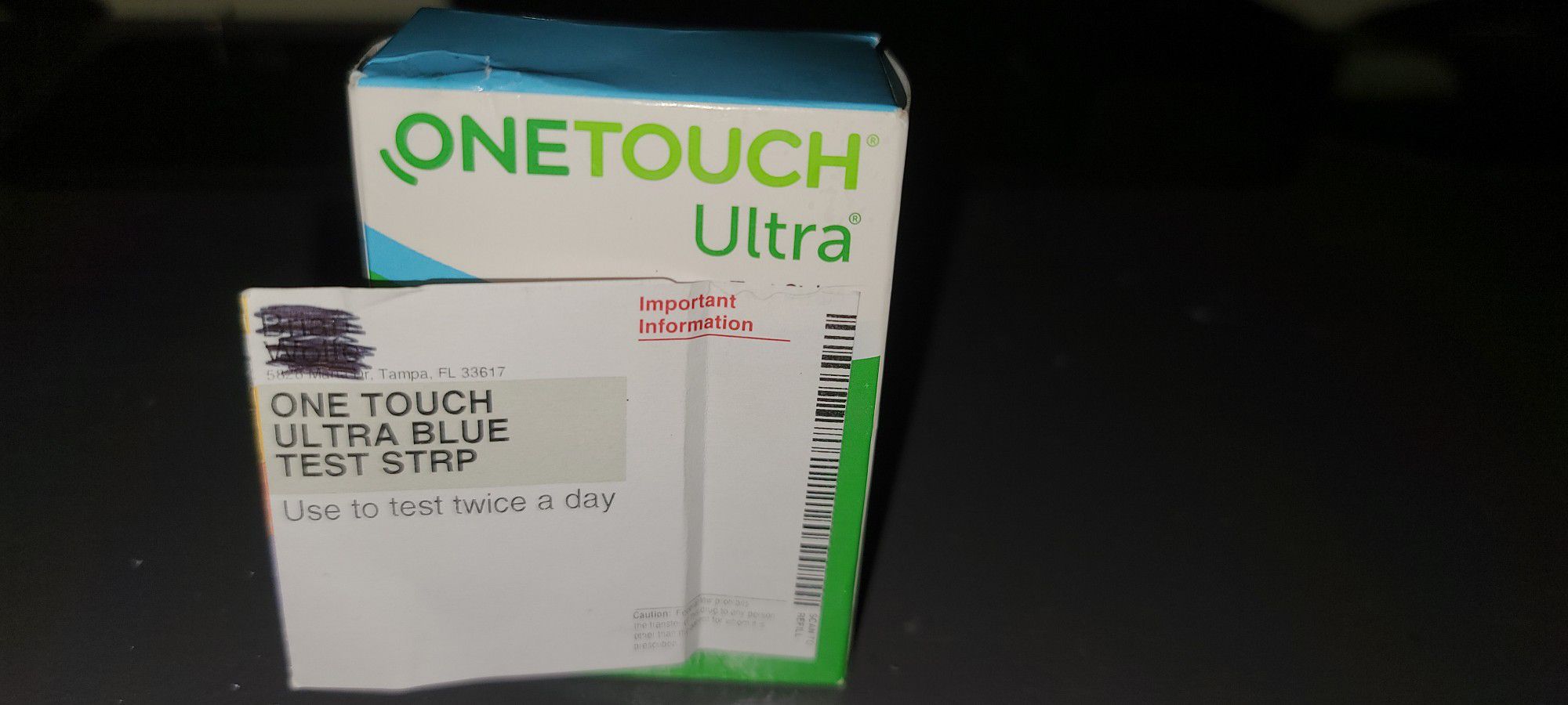 ONETOUCH ULTRA BLUE 100 CT