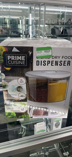 Prime Cuisine 6-Grid Dry Food Dispenser