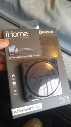 iHome Wireless Bluetooth Speaker