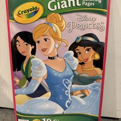 Crayola Giant Coloring Pages- Disney Princess