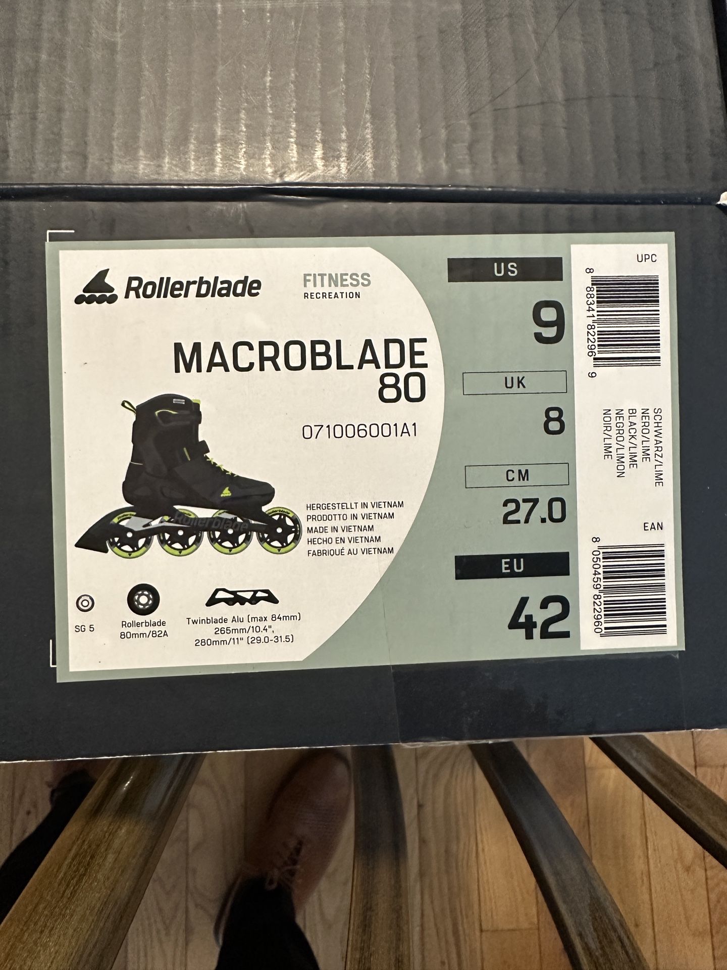 Roller Blade Macro Blade, 80