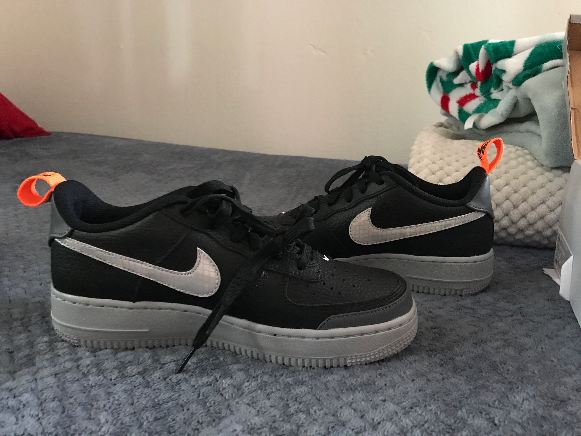 Black and Grey Air Force 1’s