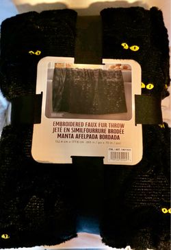 NWT COSTCO VIRAL TIK TOK CAT HALLOWEEN THROW