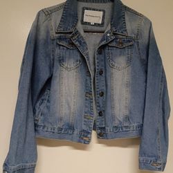 Size Medium DiStress Denim Jacket