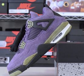 Jordan 4 Canyon Purple