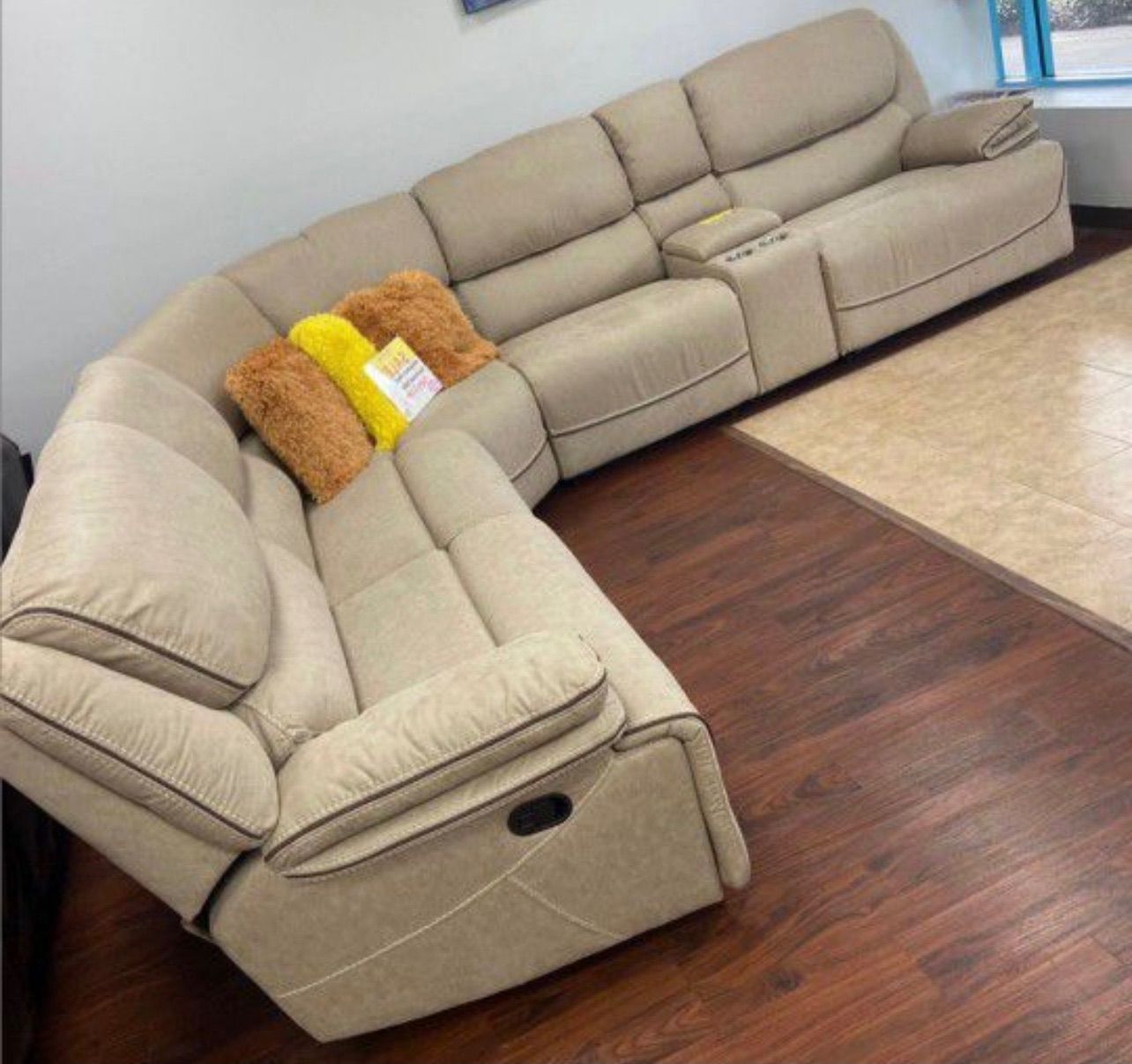 Limited stock Alejandra reclining sectional $1499