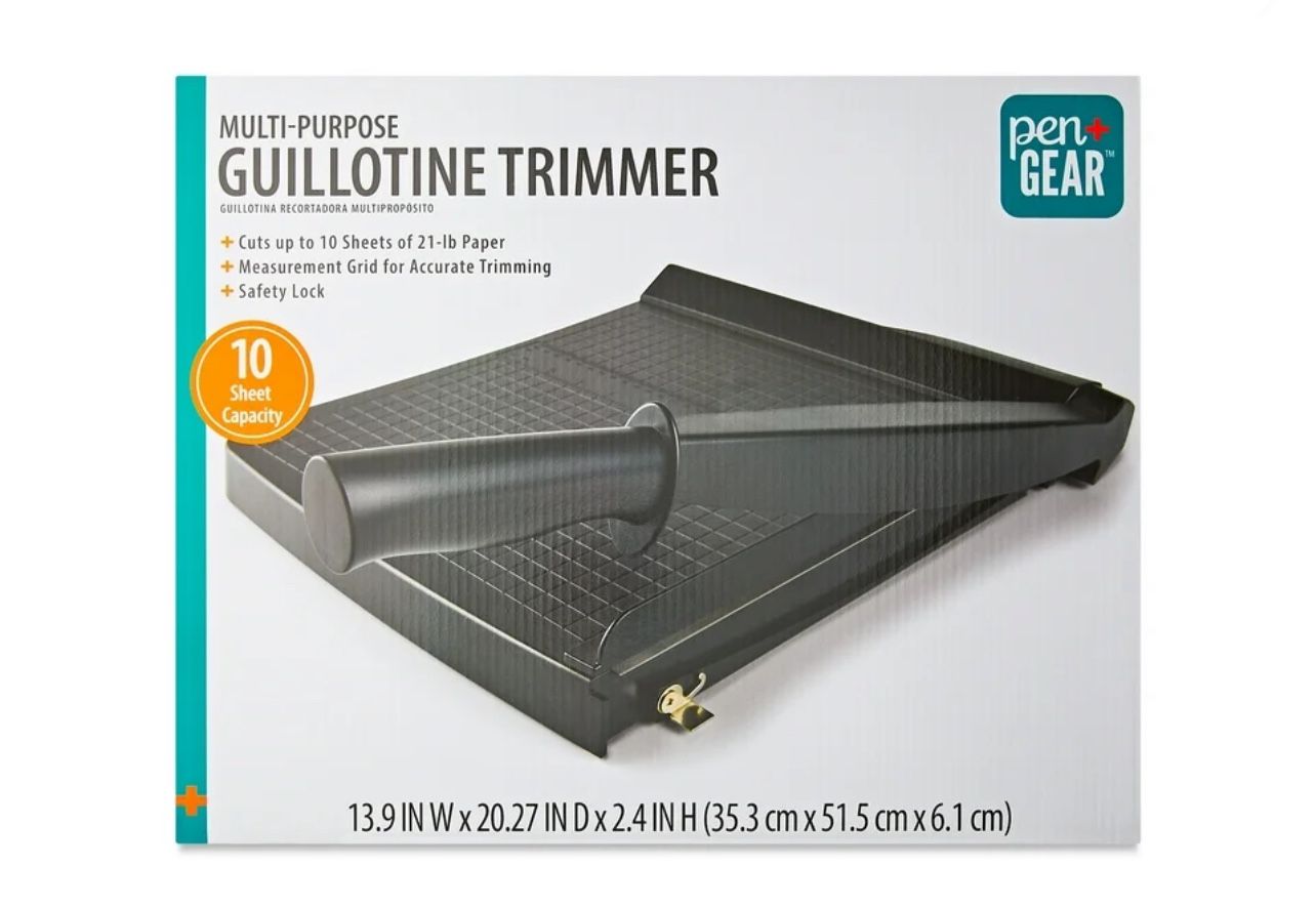 Multi purpose guillotine trimmer paper cutter - NEW
