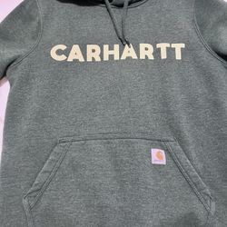 Green - Carhart Hoodie Size Small 