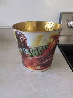 Star Wars The Mandalorian and Grogu Movie Theater Popcorn Bucket