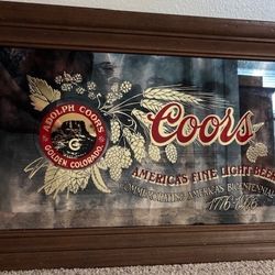 Coors Collector Mirror 