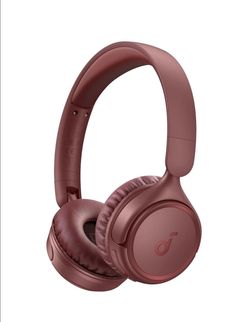 Soundcore H30i Wireless On-Ear Headphones, 70H Playtime, Red