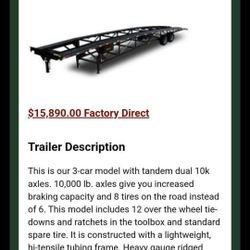 Kaufman 3_Car CARHAULER