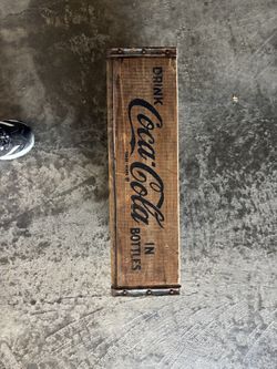 Coca Cola Crate. 