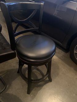 Rotating Wooden Chair