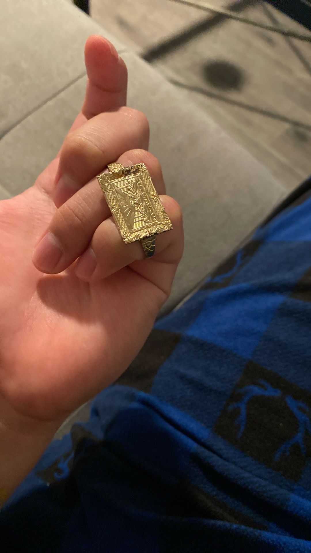 Last Supper  Gold Ring 