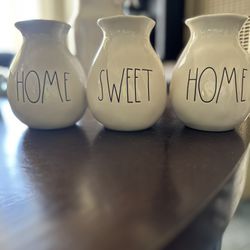 Rae Dunn Home Sweet Home Vase Set