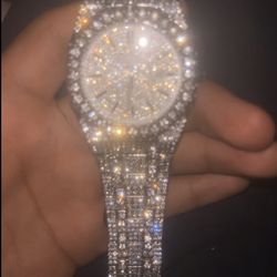 Iced Out Moissanite Ap (NEW)