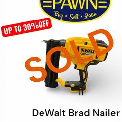 De Walt Brad Nailer