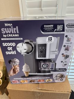 Ninja Swirl by CREAMi 13-in-1 Soft Serve & Ice Cream Machine