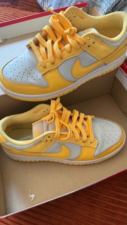Yellow Dunks size 8.5 Wmns