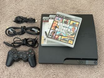 PS3 Slim (160GB) + Games