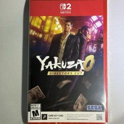 brand new sealed nintendo switch 2 yakuza 0 directors cut 