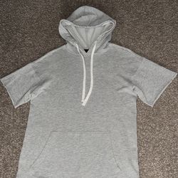Grey Hooded Sweatshirt