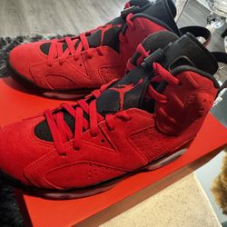 Jordan 6 Toro Bravo Size 9