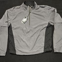 Ping Vintage Golf Jacket 1/4 Zip Men's Size Small Zip Off Sleeves 