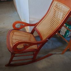 Antique Lincoln Rocking Chair