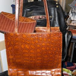 Les Copaines Crocodile Bag 