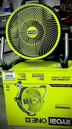 Ryobi 18V 14" Hybrid Air Cannon Fan