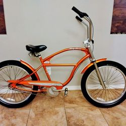 2004 Electra Rally Sport 3 speed beach cruiser.  24 inch x 3 inch Fatti-O tires.  Rides perfectly. 