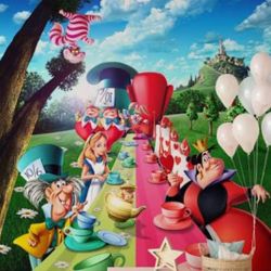 Alice in Wonderland Party Set