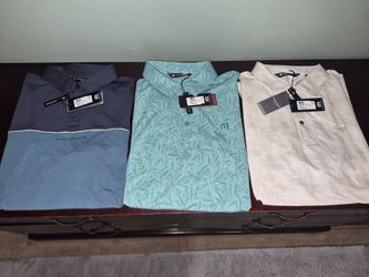 NEW TRAVIS MATTHEW GOLF POLOS