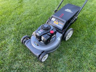 Craftsman 21" Push Lawn Mower with Large Rear Wheels