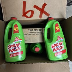 Resolve Spray 'n Wash Pre-Treat Laundry Stain Remover Refill, 360 fl oz (6 Bottles x 60 oz)