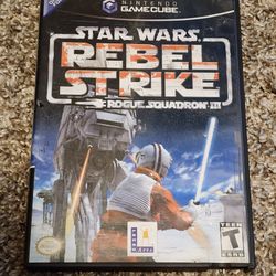 Star Wars Rebel Strike Gamecube Game CIB