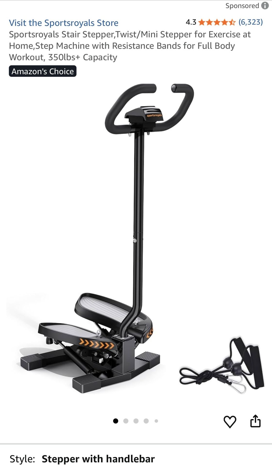 Sportsroyals Stair Stepper