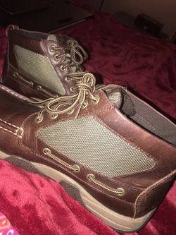 Men sperry Leather Boots