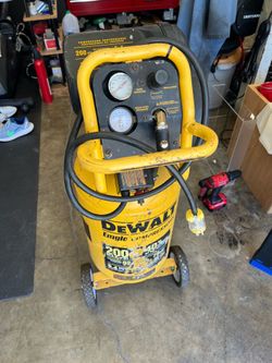 Dewalt air compressor