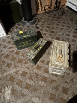 Metal Ammo Boxes (4)