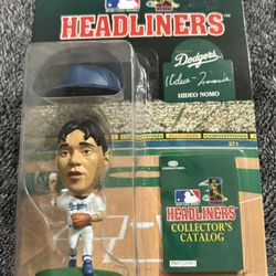 Corinthian Headliners HIDEO NOMO 1996 Action Figure Los Angeles Dodgers MLB NEW