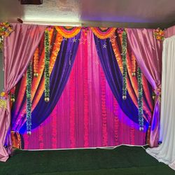 Colorful Backdrop For Pictures