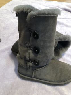 UGG Boots Girls Bailey Button Triplet