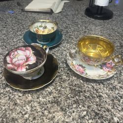 Antique Fine bone china tea/coffee cups