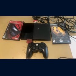 Ps2 Slim W Control And Games 
