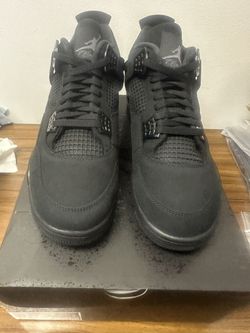 DS Air Jordan 4 Retro “Black Cat” 2025 Men’s size 13